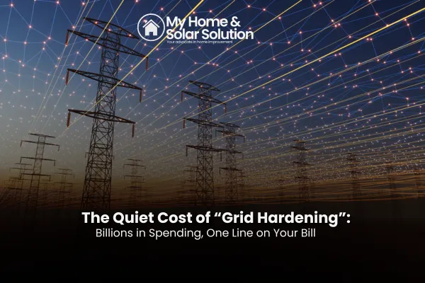 The Quiet Cost of “Grid Hardening”: Billions in Spending, One Line on Your Bill