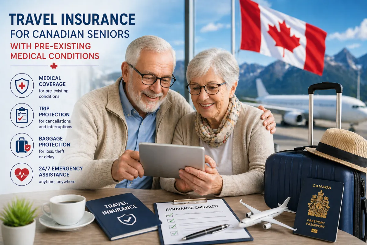 Travel Insurance for Canadian Seniors With Pre-Existing Medical Conditions
