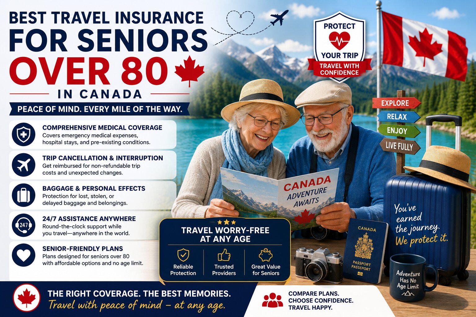 travel insurance over 80 Canada