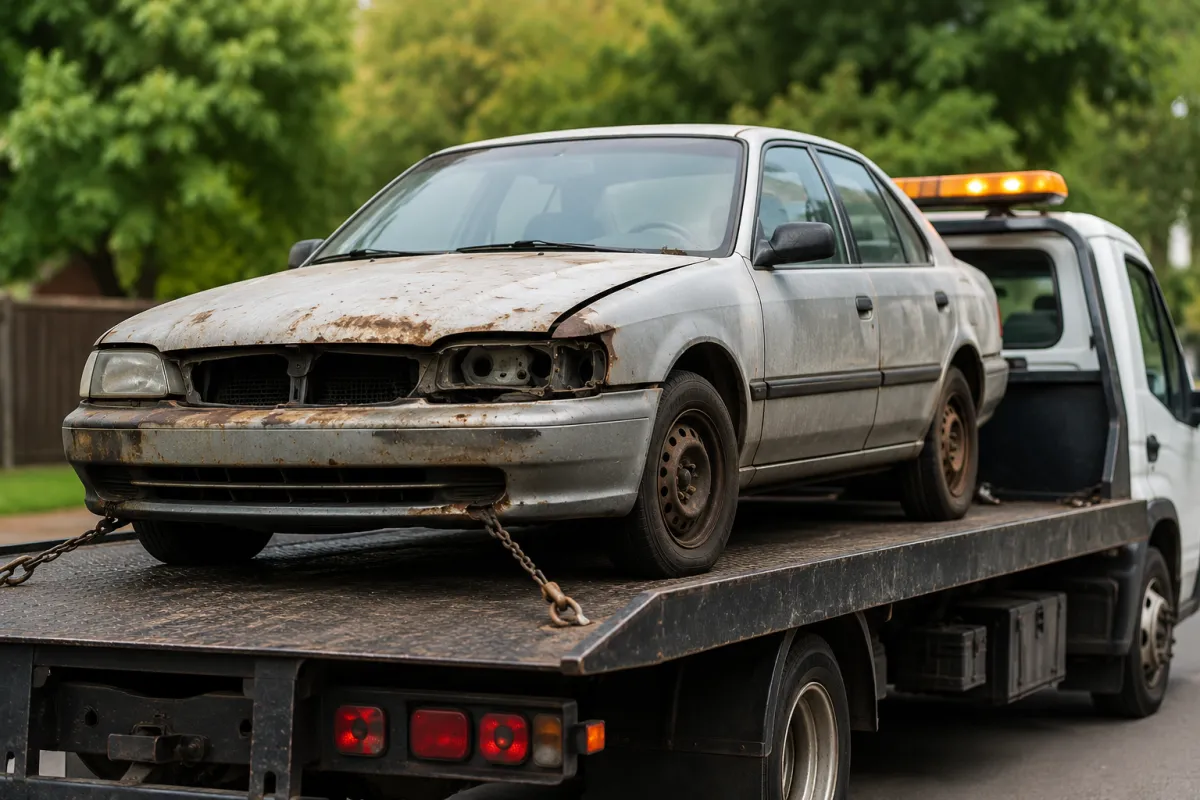 What Happens Step by Step When You Sell a Junk Car?