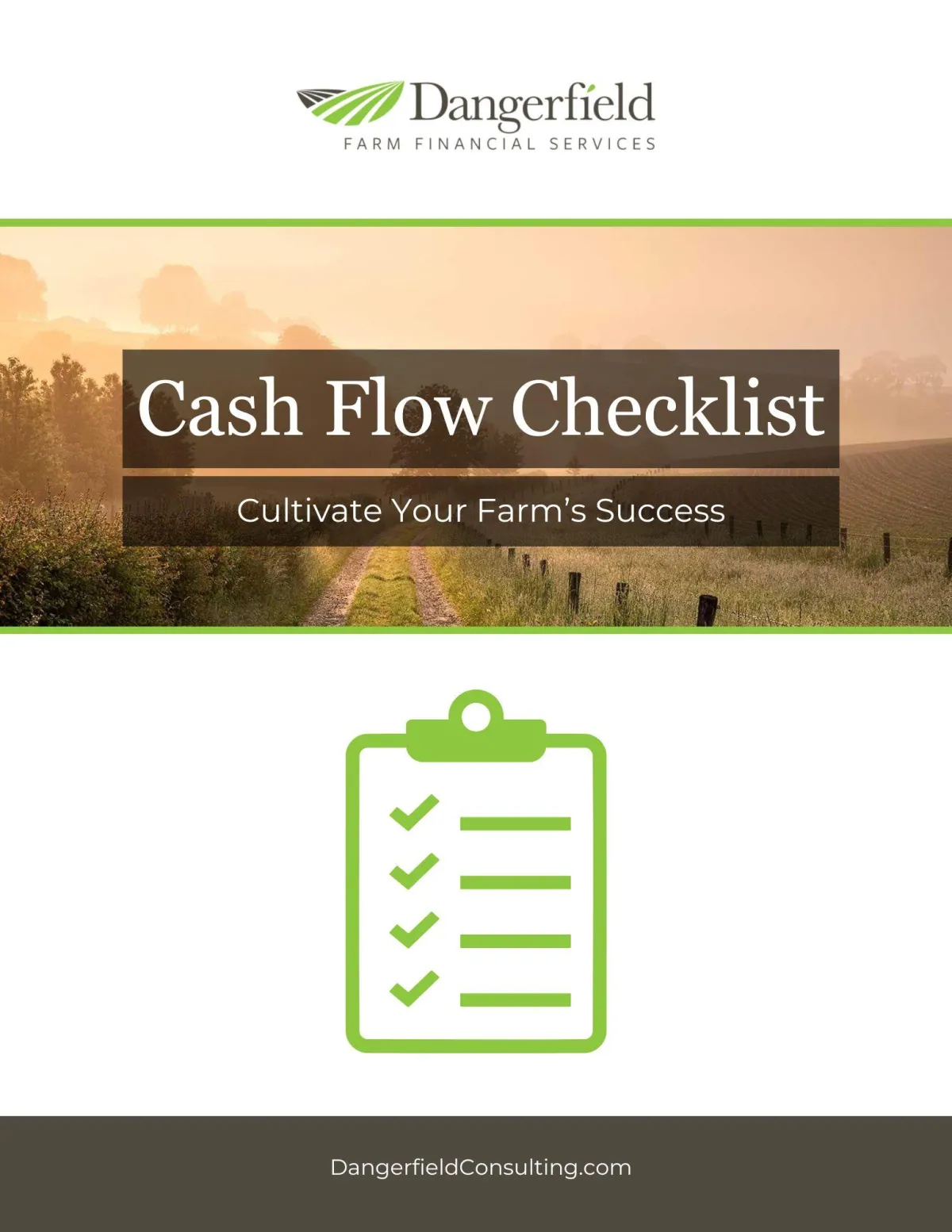 Cash Flow Checklist for Farmers