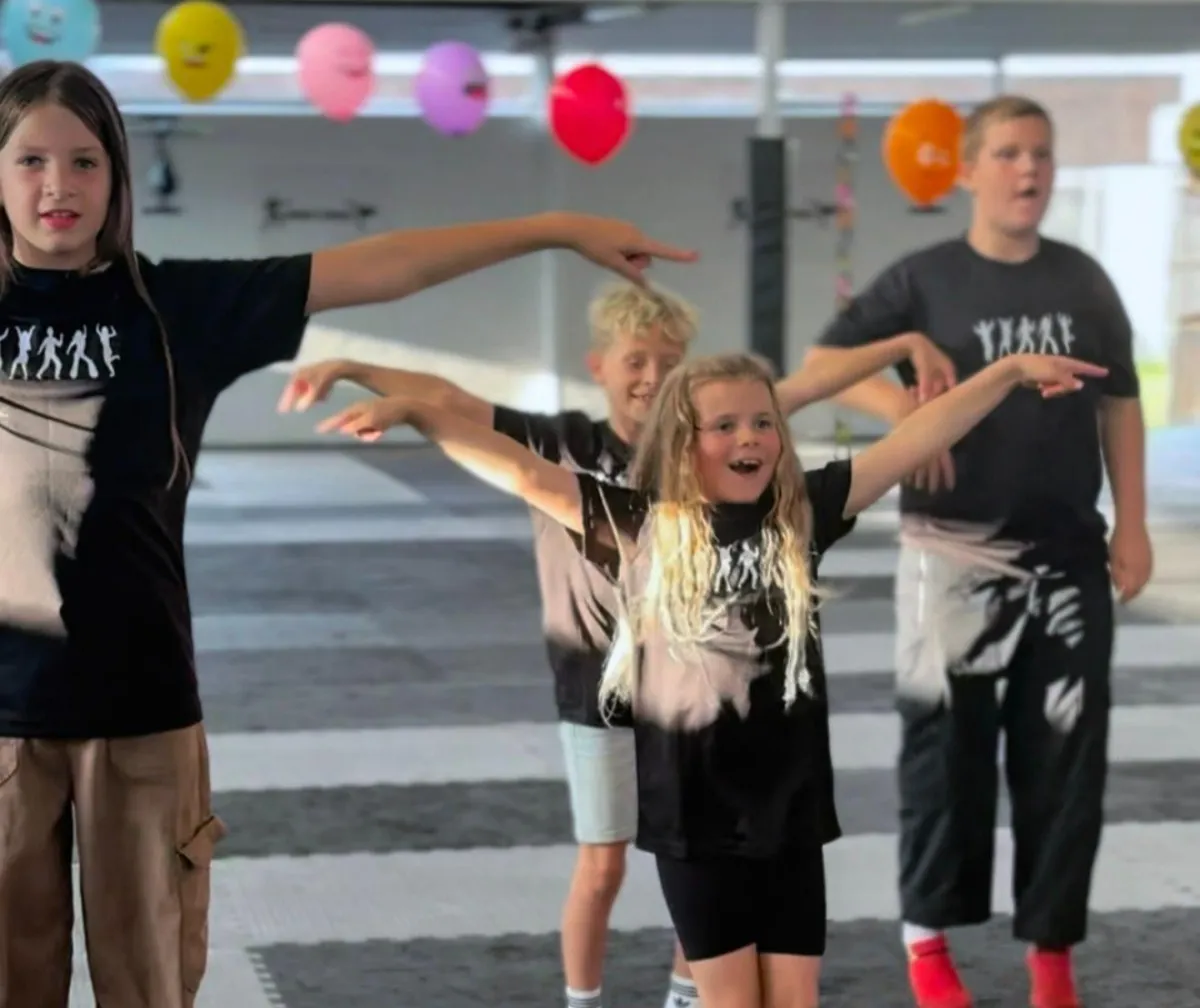 Children playing and learning together at Urban Unity holiday camp