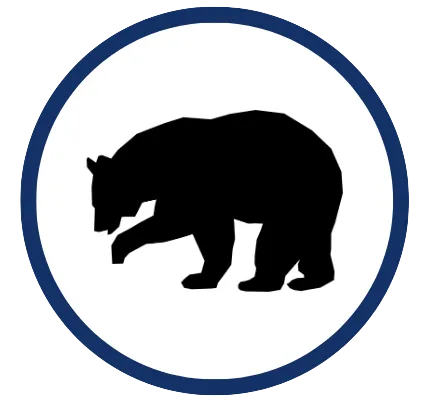 black bear; nature meditation; scout awareness training