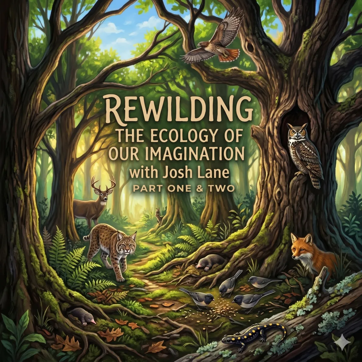 Rewilding the Ecology of Our Imagination - Audio Series with Josh Lane. Nature connection, sense of place training.