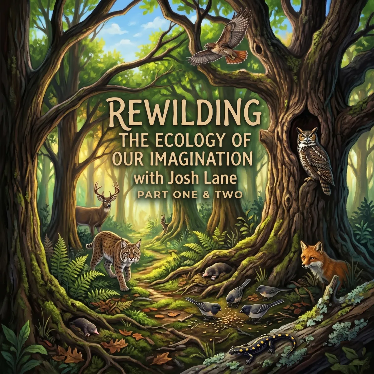 Rewilding the Ecology of Our Imagination - Audio Series with Josh Lane. Nature connection, sense of place training.