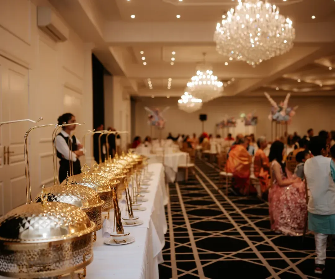 a pile of brown and black food