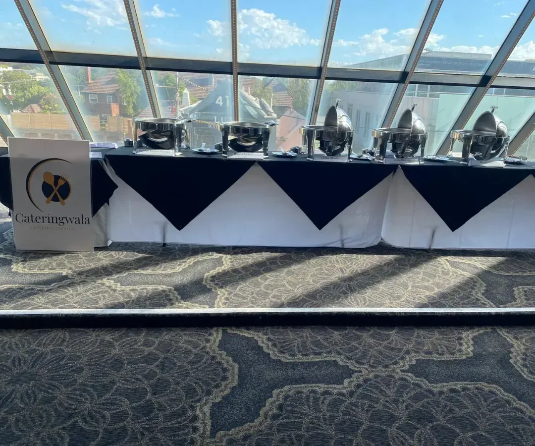 Three bowls of indian food with rice and spices