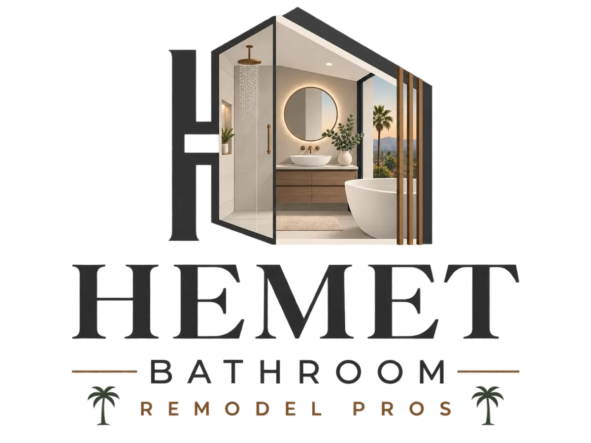 Professional bathroom remodeling services in Hemet, California.