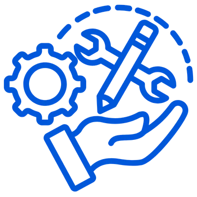 Icon Hand Represents Experience 