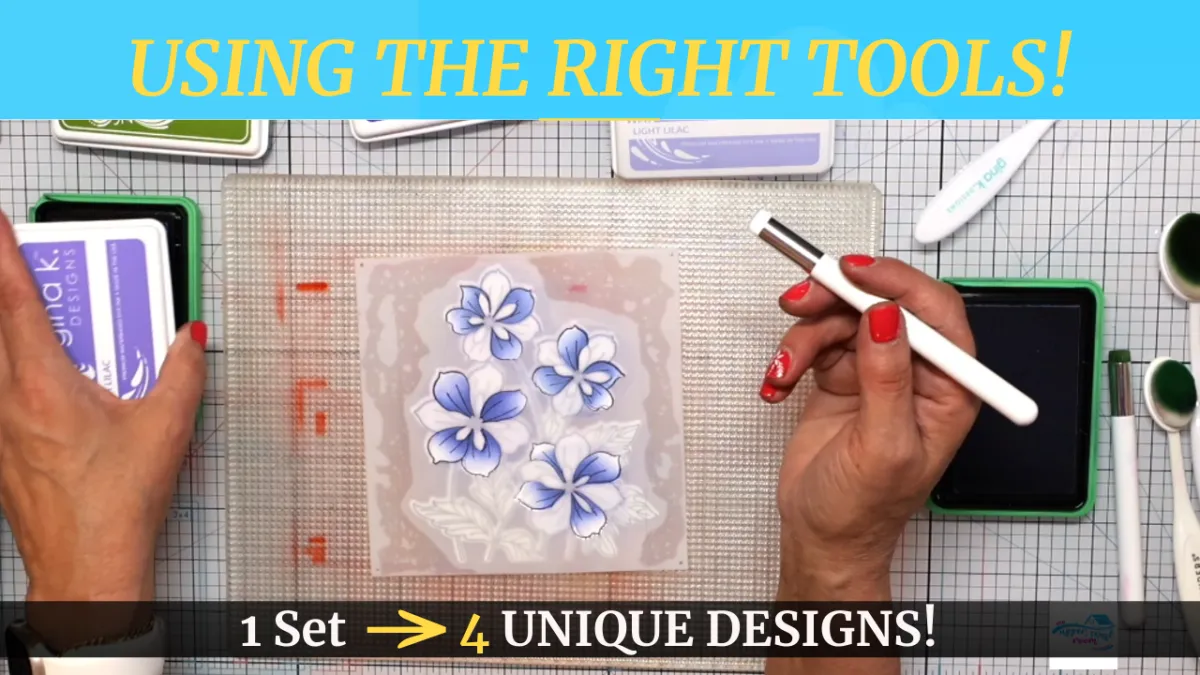 How I Turned One Stamp & Die Set Into 5 Unique Cards