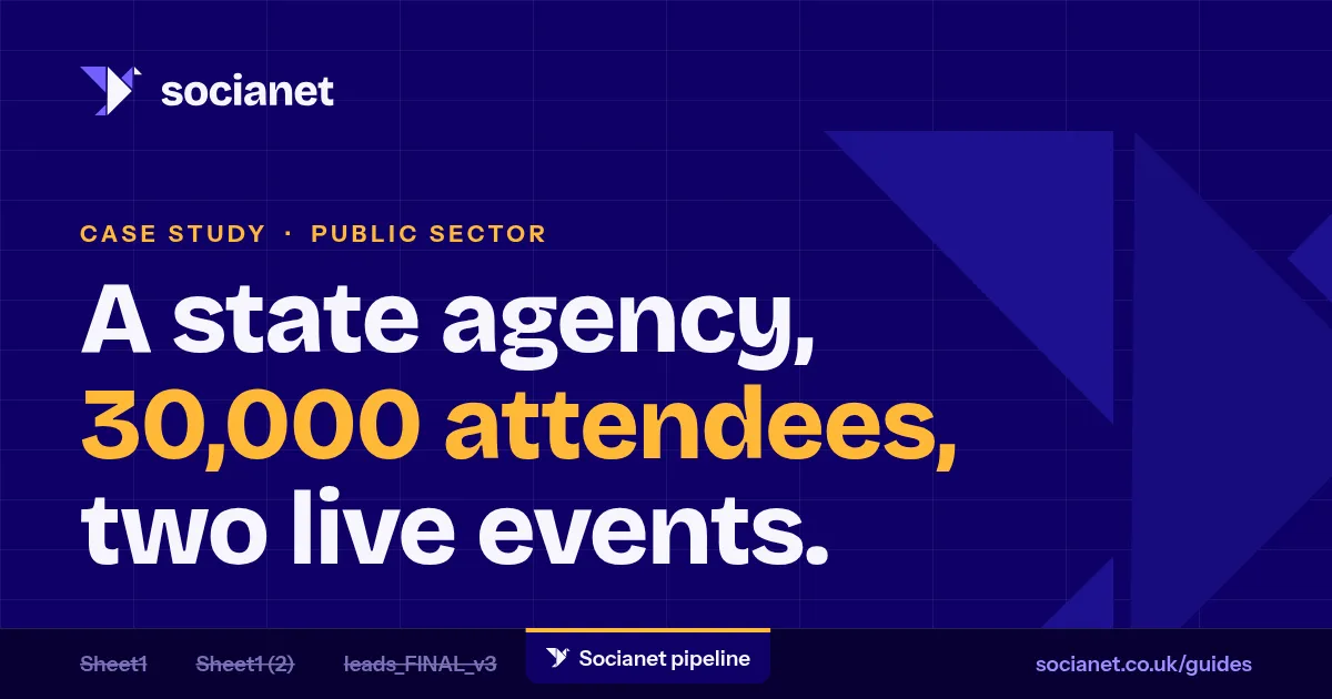ONDEA: launching a state agency to 30,000 live attendees