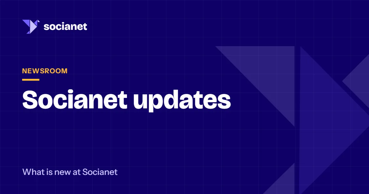 New on socianet.co.uk: industry playbooks, a help centre and this newsroom