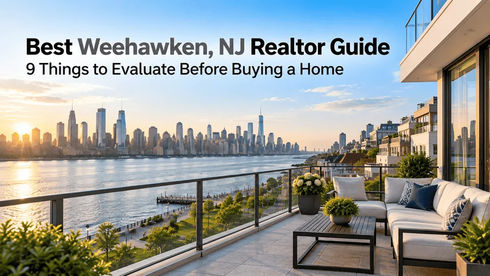 Best Weehawken NJ realtor helping buyers evaluate homes before making an offer