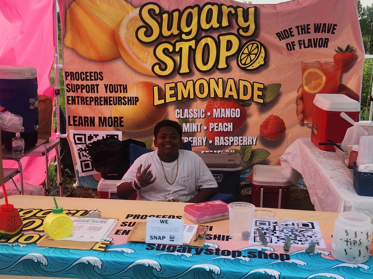 Sugary Stop youth social enterprise