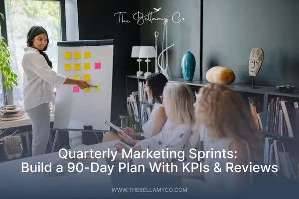 90-Day Marketing Sprint Plan With KPI Checkpoints