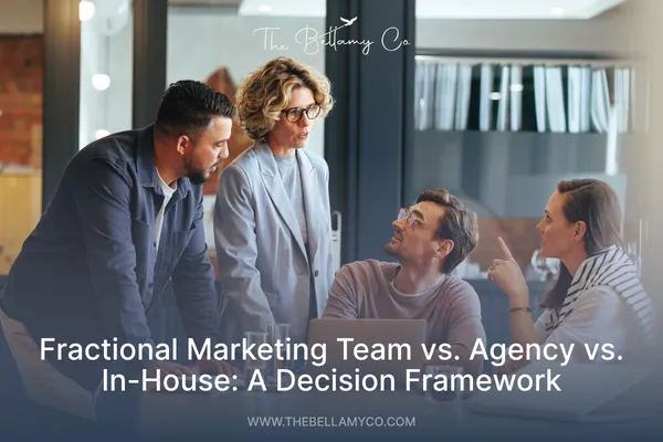 Fractional Marketing Team vs Agency vs In-House Guide