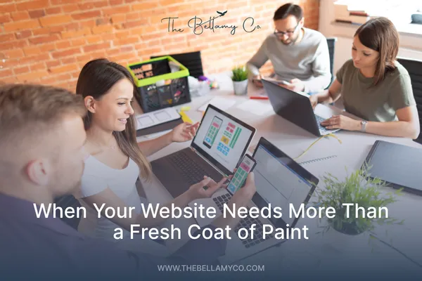 When Small Business Website Design Needs Operations Support