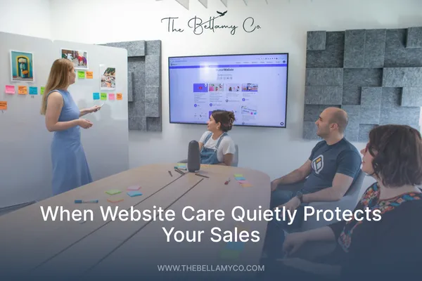 When Website Maintenance Services Quietly Protect Your Revenue