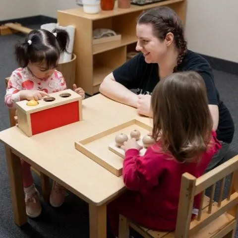 Casa Montessori Fennell Street toddler daycare Winnipeg - independence training and practical life activities for children 2 to 3 years