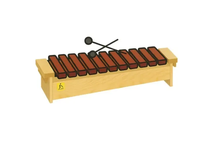 Xylophone icon for Orff music education promoting rhythm, creativity, and self-expression in early learners.