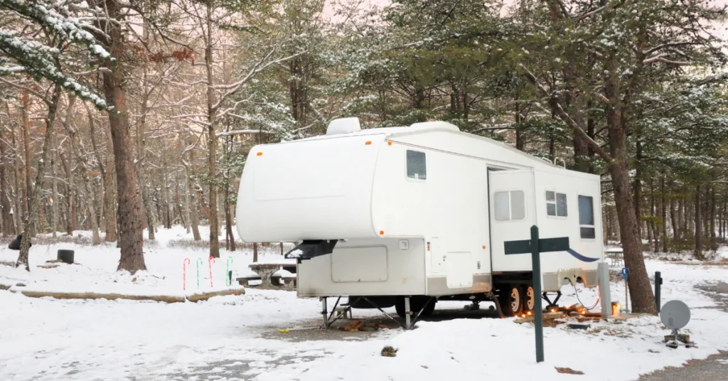 RV preparations for winter