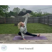 woman in skandansana