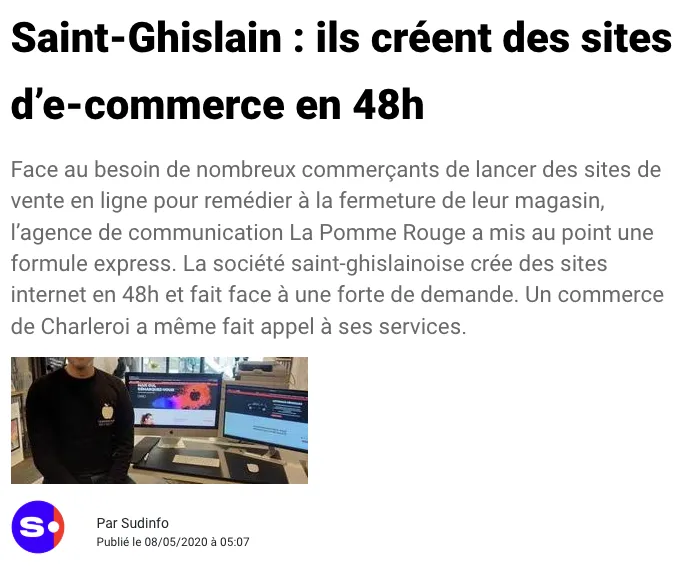 Article presse preuve sociale
