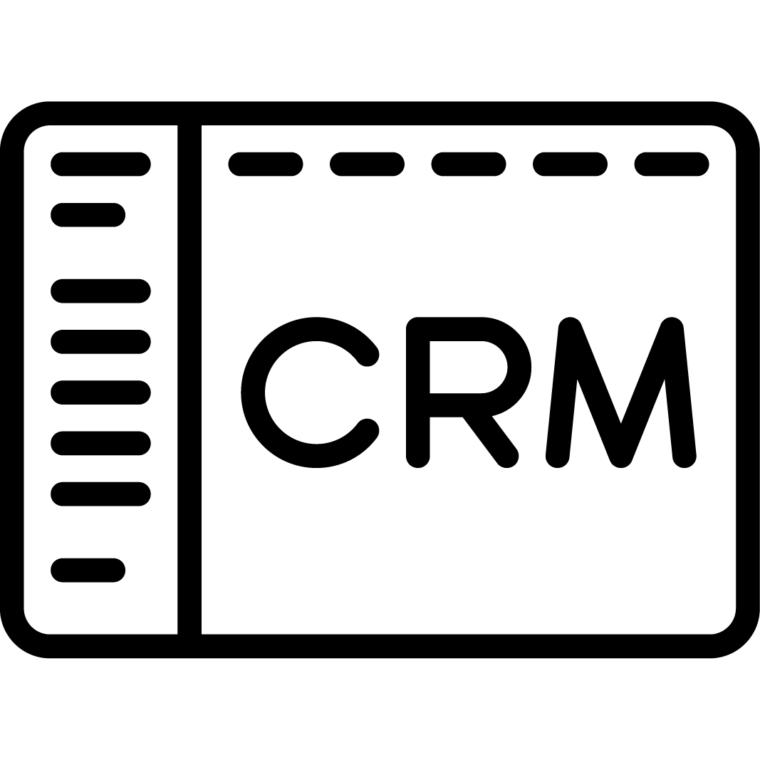 CRM connecté formulaire