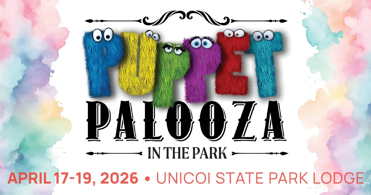 logo for Puppet Palooza in the Park.