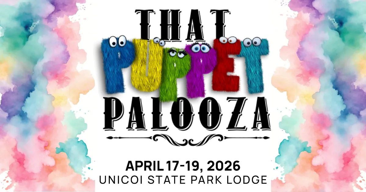 logo for Puppet Palooza in the Park.