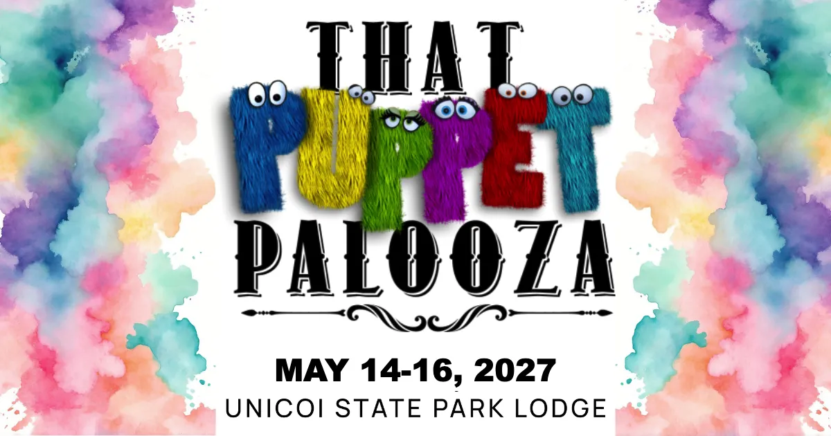 logo for Puppet Palooza in the Park.