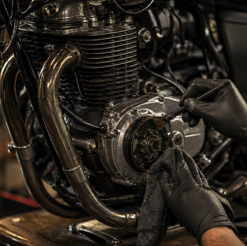 Motorcycle Bike Engine Detailing