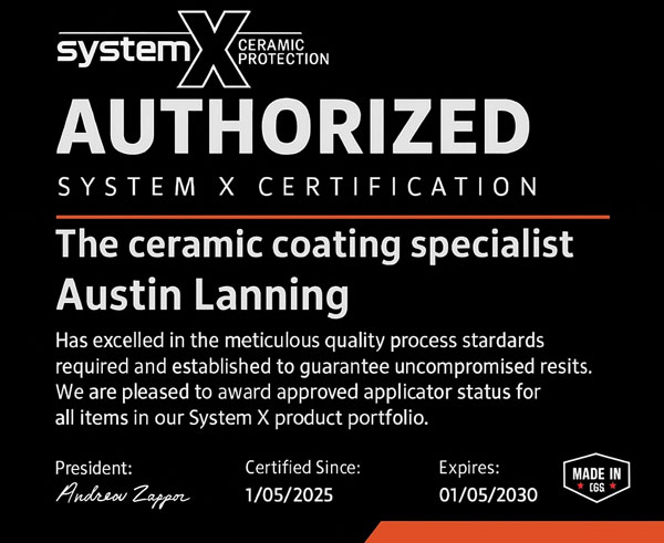 Austin Lanning from Crims Mobile Detailing