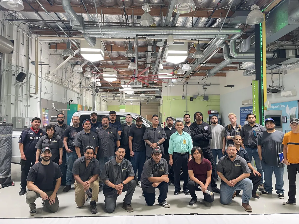 Capstone College student field trip to southern California edison