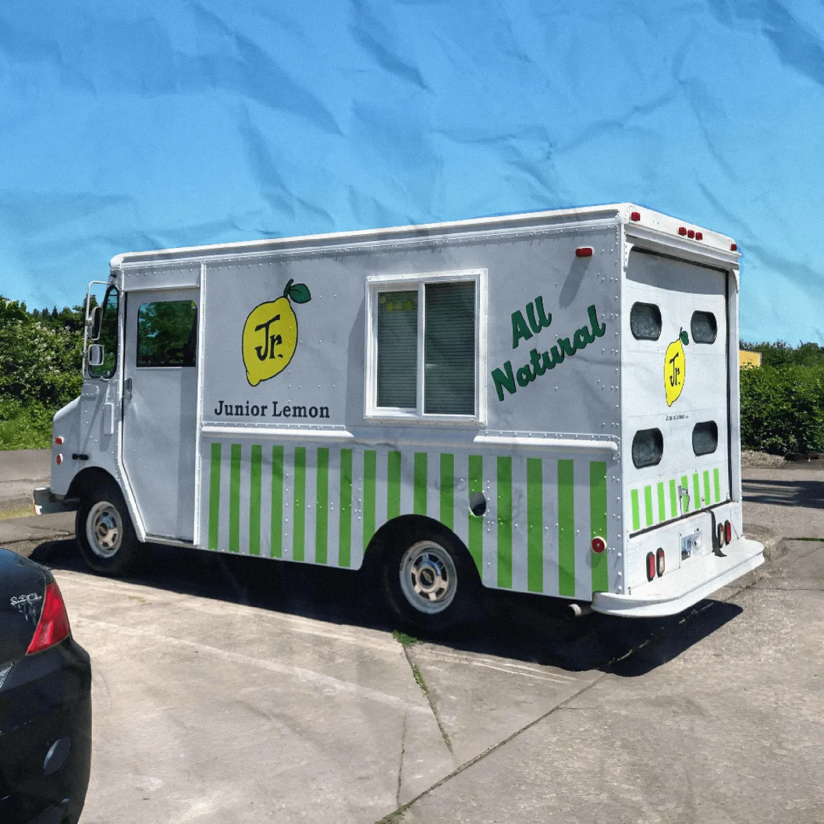 Junior Lemon Frozen Lemonade Truck in Portland