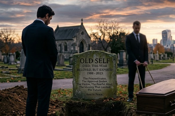 Why Real Growth Requires an Identity Funeral