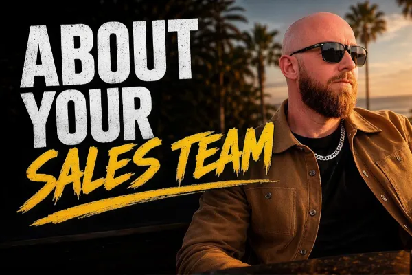 About your sales team
