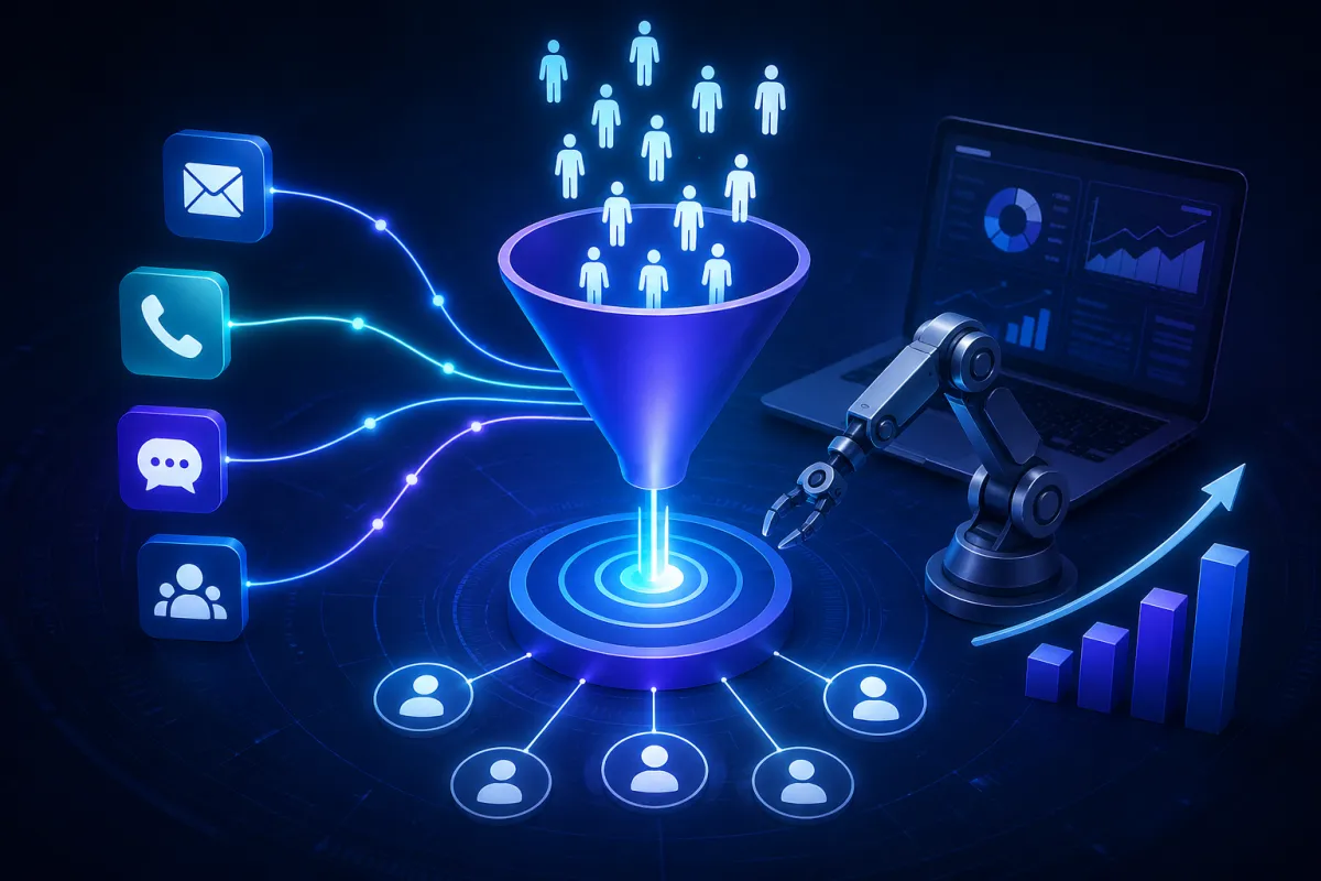 Build a high converting outbound engine with AI lead generation and automation