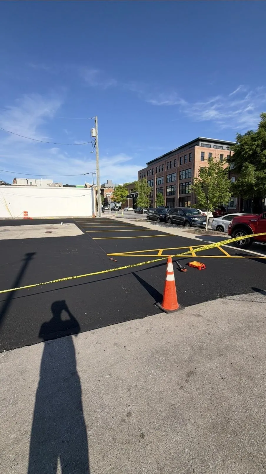commercial parking lot paving Maryland