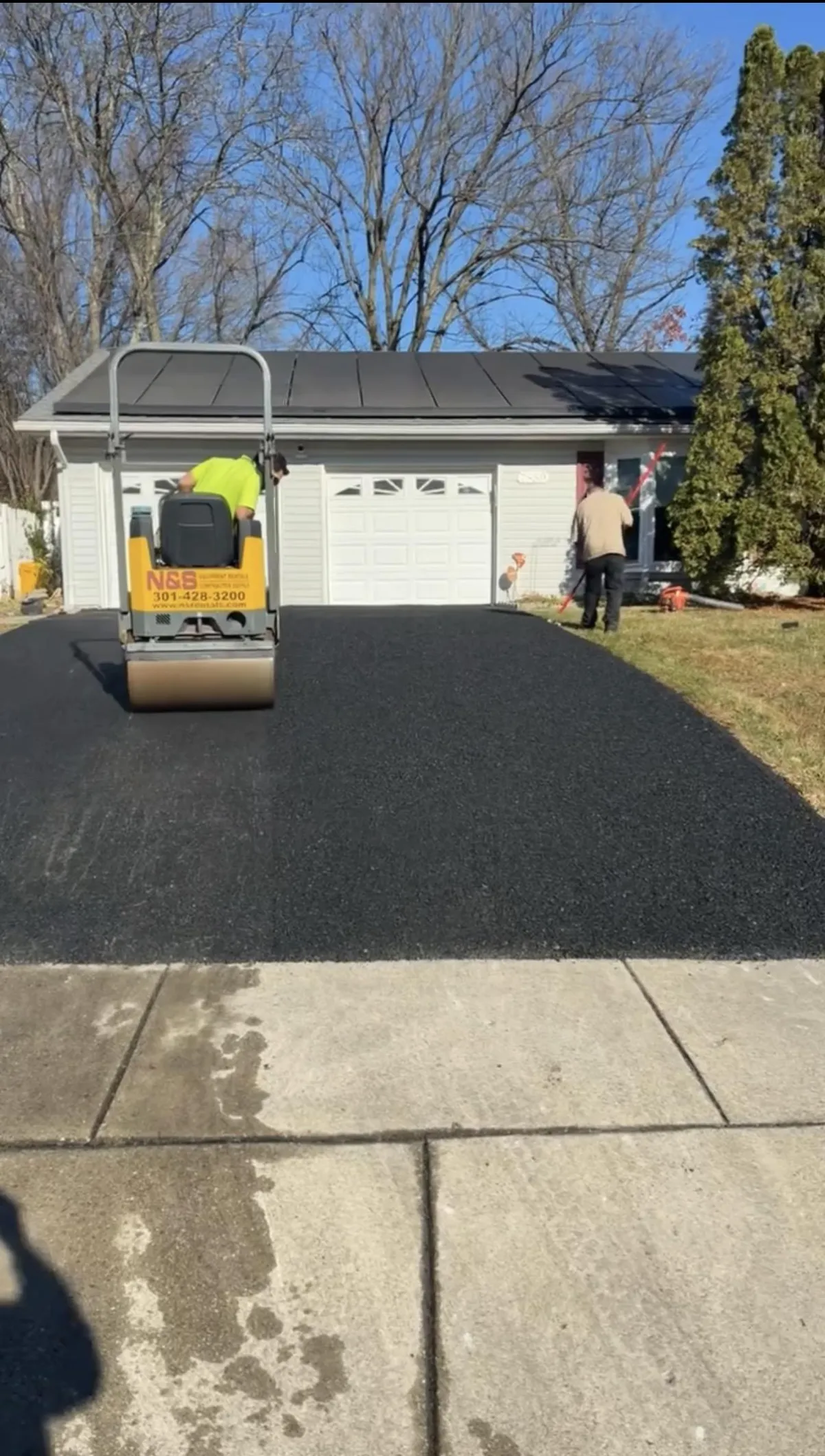commercial parking lot paving Maryland