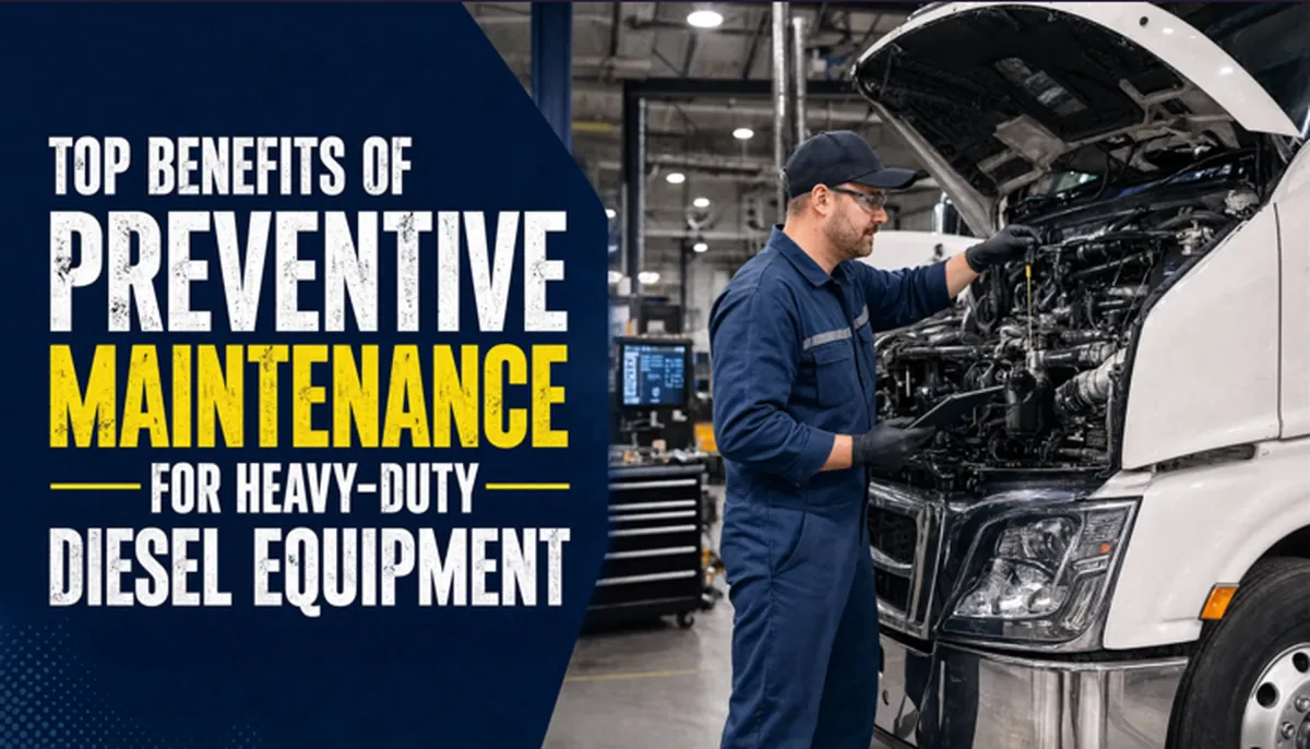 Top Benefits of Preventive Maintenance for Heavy-Duty Diesel Equipment
