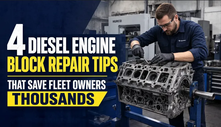 4 Diesel Engine Block Repair Tips That Save Fleet Owners Thousands