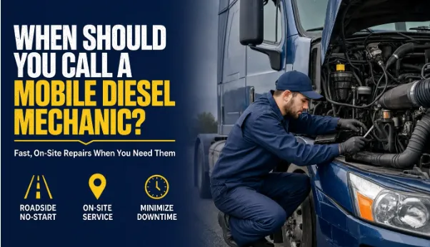 When Should You Call a Mobile Diesel Mechanic?