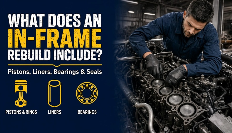 What Does an In-Frame Diesel Engine Rebuild Include?