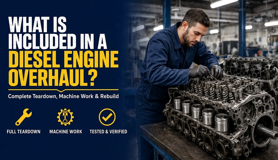 What Is Included in a Diesel Engine Overhaul?