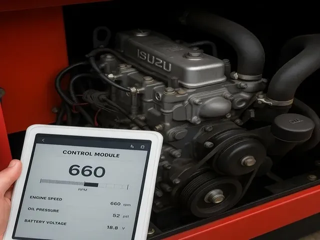 Uszu Engine control panel diagnosis