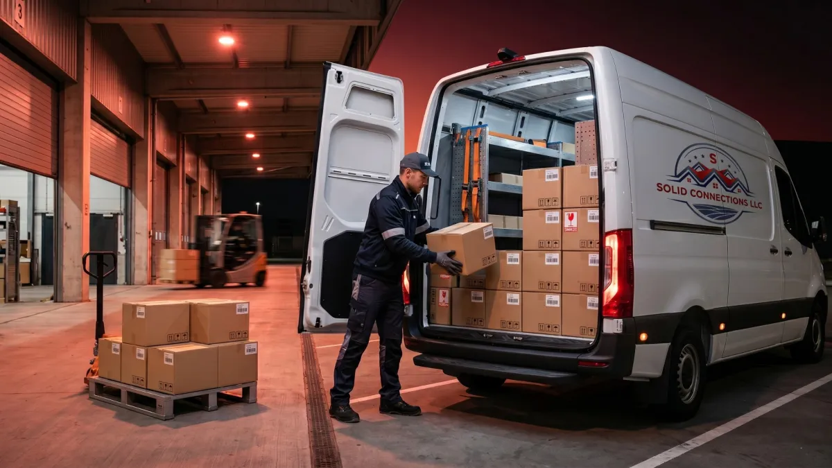 Same-day delivery operations hub