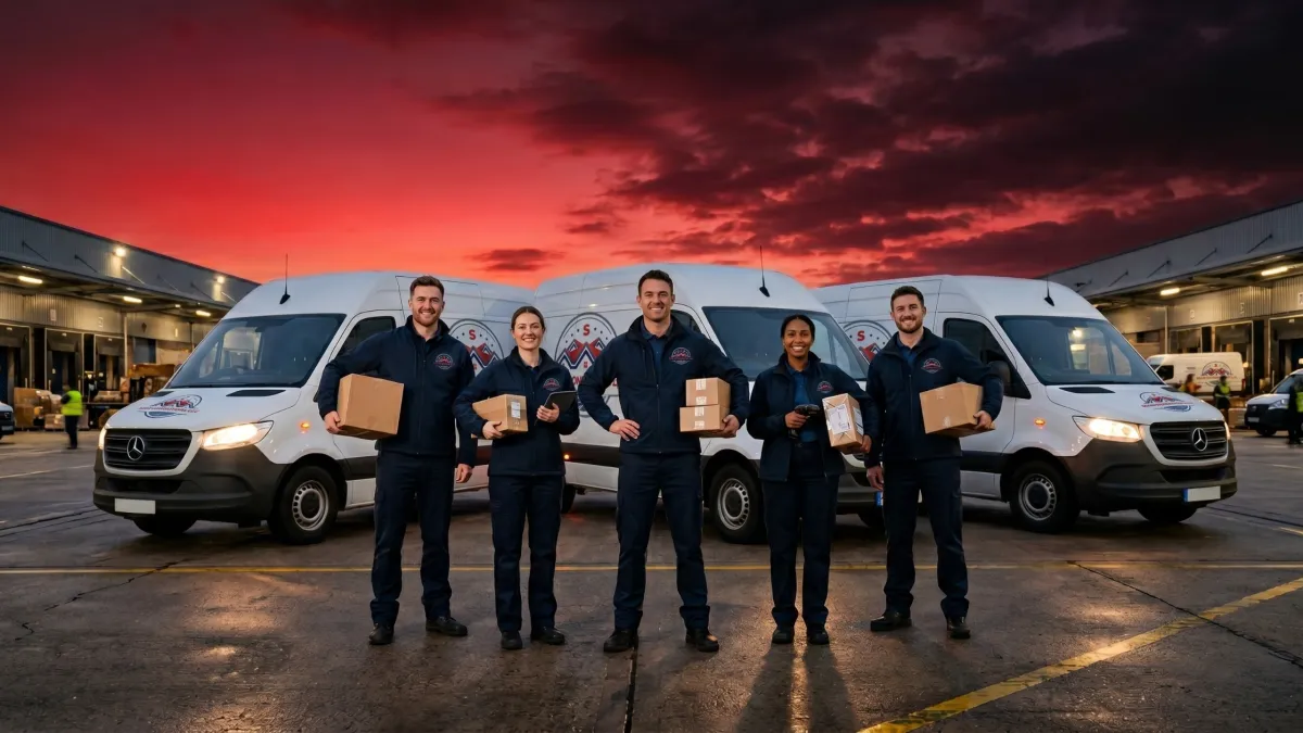 Same-day delivery operations hub