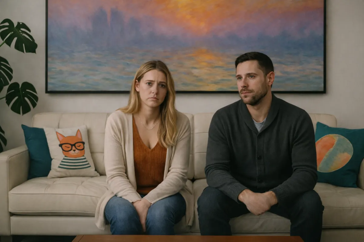 man sitting on rock surrounded by water