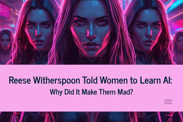 Reese Witherspoon Told Women to Learn AI: Why Did It Make Them Mad?